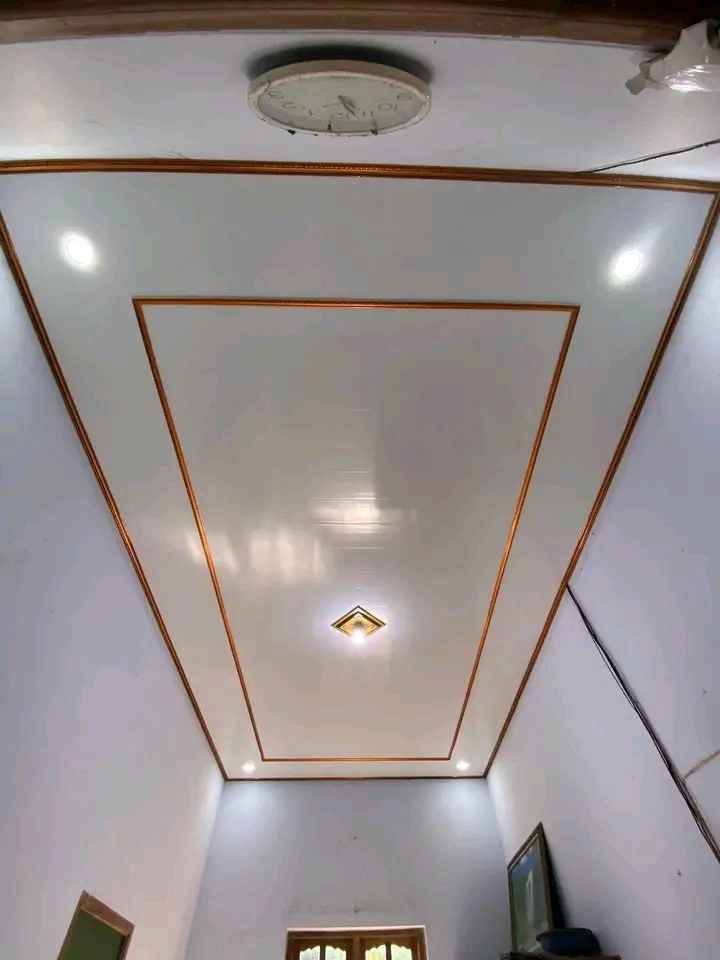 Plafon Pvc Motif Kayu Glossy